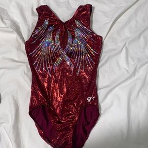 adult small gymnastics leotard